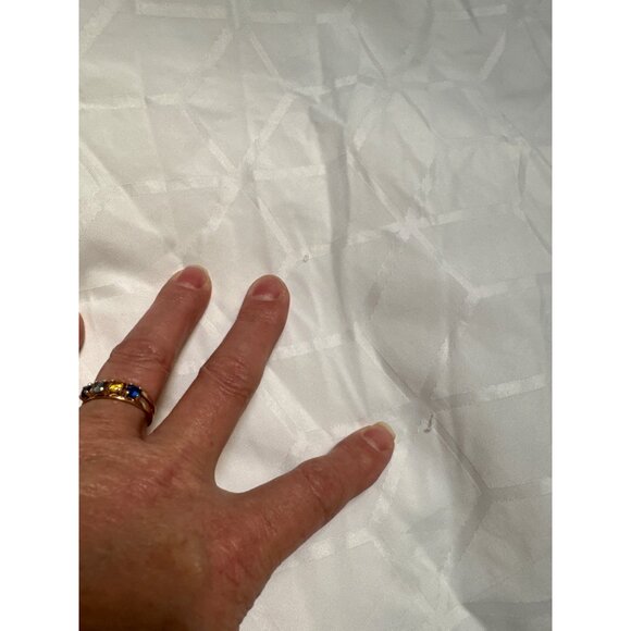 IHG Bedding Collection White Queen Grand Duvet Cover Only 88 x 87” Open Concept - Picture 4 of 7